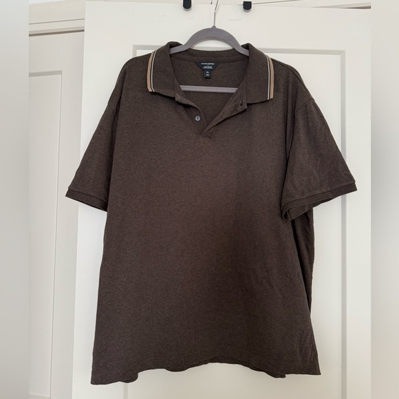 Banana Republic Other - Banana Republic Men's Brown Polo Shirt size xl